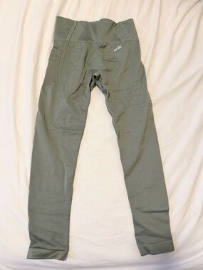 AYBL Seamless High-Waist Leggings - Olive Green